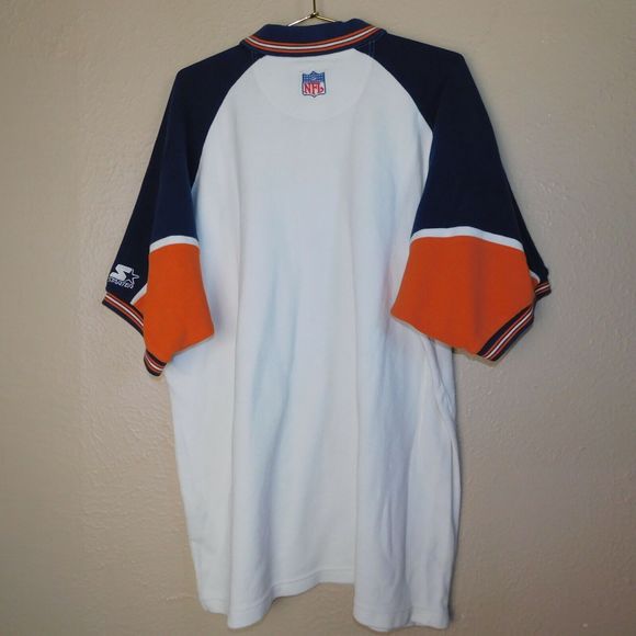 Vintage NFL Polo Shirt Adult XL Pro Line Starter Denver Broncos - Picture 4 of 8